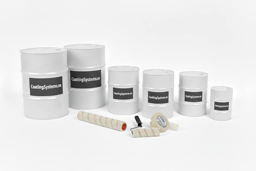 m² Revestimiento epoxi protección química — Depósitos y pavimentos interiores (Solo Materiales)